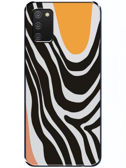 Samsung A02s Zebra Desen Telefon Kılıfı