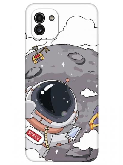Samsung A03 Astronot Telefon Kılıfı