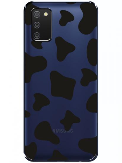 Samsung A03s Dalmayça Desenli Şeffaf Telefon Kılıfı