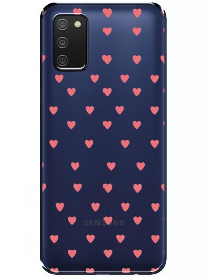 Samsung A03s Minik Kalpler Şeffaf Telefon Kılıfı