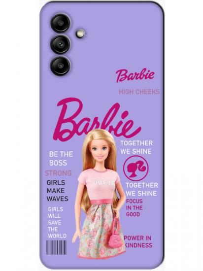 Samsung A04s Barbie Lila Telefon Kılıfı