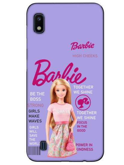 Samsung A10 Barbie Lila Telefon Kılıfı