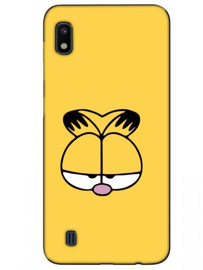 Samsung A10 Garfield Sarı Telefon Kılıfı