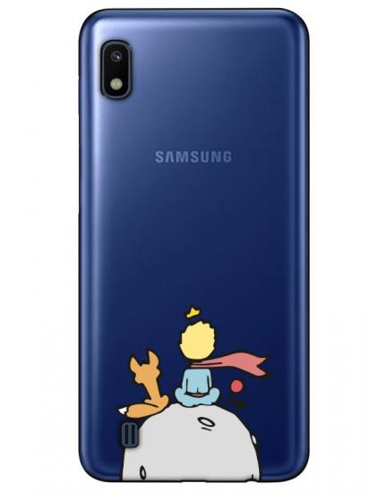 Samsung A10 Küçük Prens Şeffaf Telefon Kılıfı
