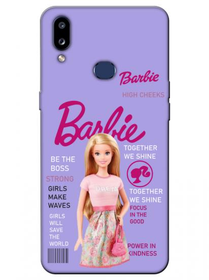 Samsung A10s Barbie Lila Telefon Kılıfı