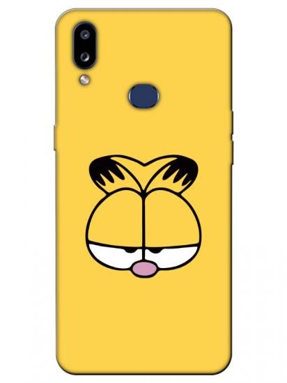 Samsung A10s Garfield Sarı Telefon Kılıfı