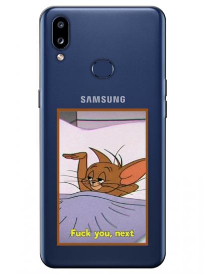 Samsung A10s Jerry Şeffaf Telefon Kılıfı
