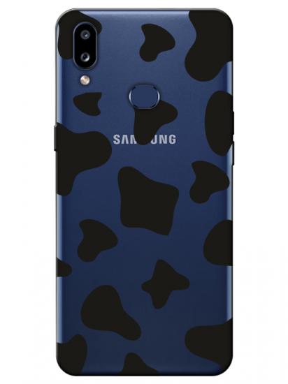Samsung A10s Dalmayça Desenli Şeffaf Telefon Kılıfı