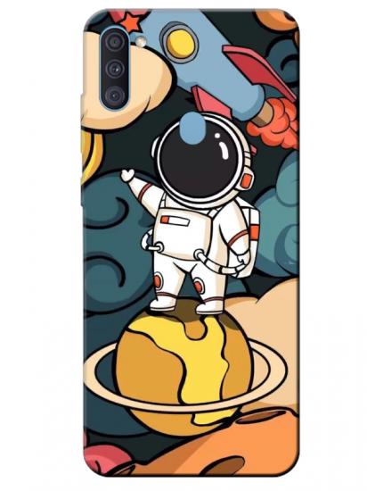 Samsung A11 Astronot Telefon Kılıfı