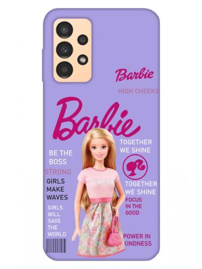 Samsung A13 Barbie Lila Telefon Kılıfı