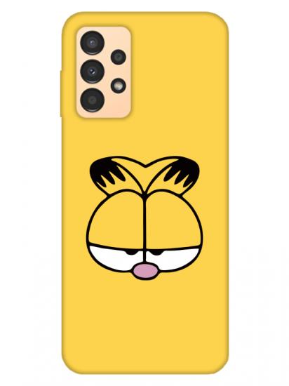 Samsung A13 Garfield Sarı Telefon Kılıfı