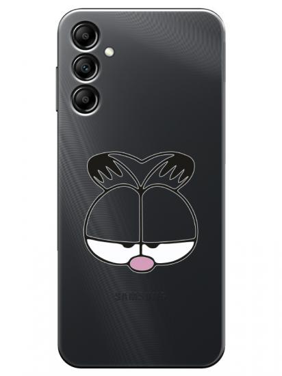 Samsung A24 Garfield Şeffaf Telefon Kılıfı
