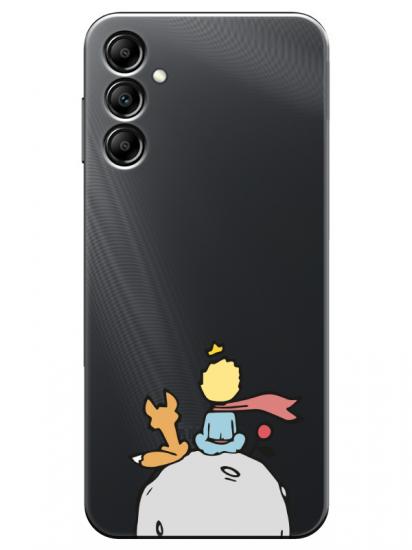 Samsung A24 Küçük Prens Şeffaf Telefon Kılıfı