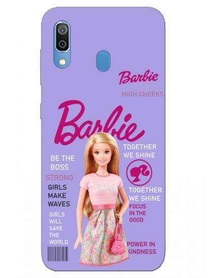 Samsung A20 Barbie Lila Telefon Kılıfı
