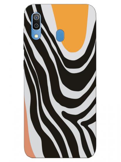 Samsung A20 Zebra Desen Telefon Kılıfı