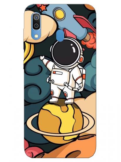 Samsung A20 Astronot Telefon Kılıfı