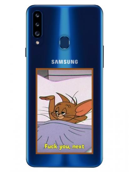 Samsung A20s Jerry Şeffaf Telefon Kılıfı