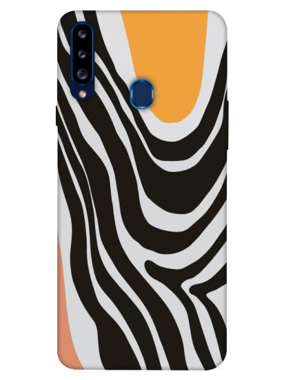 Samsung A20s Zebra Desen Telefon Kılıfı