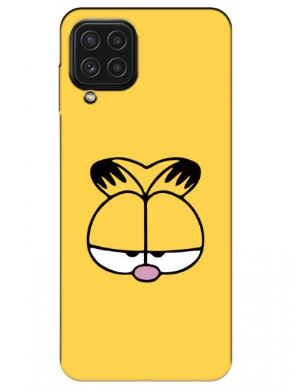Samsung A22 Garfield Sarı Telefon Kılıfı