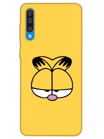 Samsung A30s Garfield Sarı Telefon Kılıfı