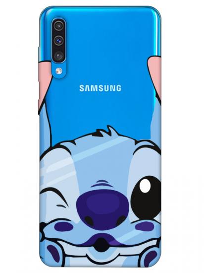 Samsung A30s Stitch Şeffaf Telefon Kılıfı