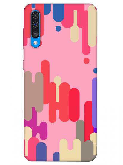 Samsung A30s Pop Art Pembe Telefon Kılıfı