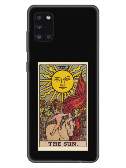 Samsung A31 The Sun Siyah Telefon Kılıfı