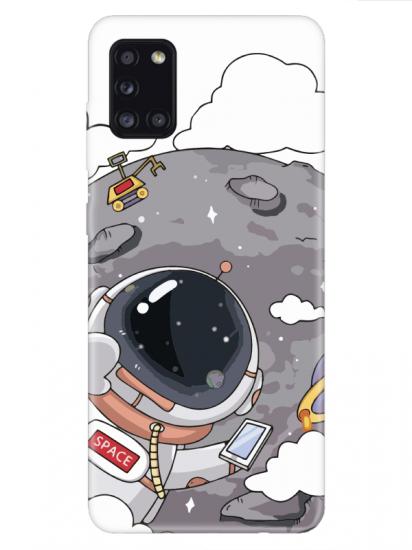 Samsung A31 Astronot Telefon Kılıfı