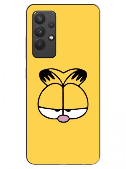 Samsung A32 Garfield Sarı Telefon Kılıfı