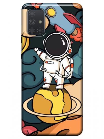 Samsung A51 Astronot Telefon Kılıfı