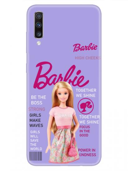 Samsung A70 Barbie Lila Telefon Kılıfı