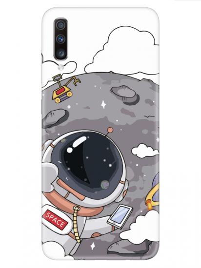 Samsung A70 Astronot Telefon Kılıfı