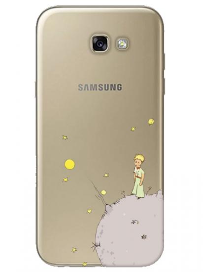 Samsung A7 2017 Küçük Prens Şeffaf Telefon Kılıfı