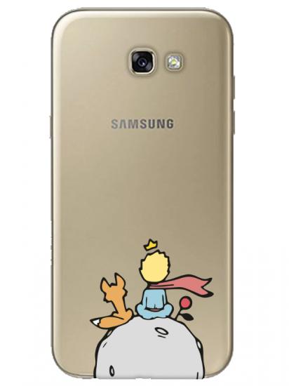 Samsung A7 2017 Küçük Prens Şeffaf Telefon Kılıfı