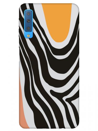 Samsung A7 2018 Zebra Desen Telefon Kılıfı