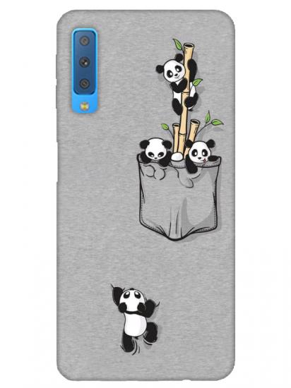 Samsung A7 2018 Panda Telefon Kılıfı