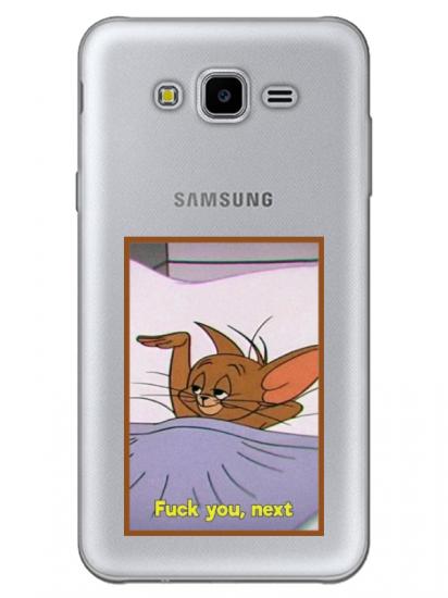 Samsung J7 Core Jerry Şeffaf Telefon Kılıfı