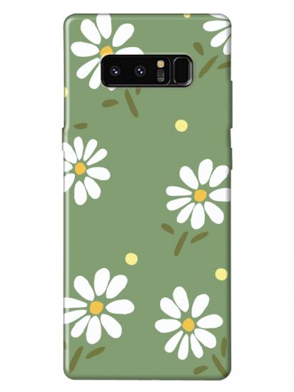 Samsung Note 8 Papatya Yeşil Telefon Kılıfı