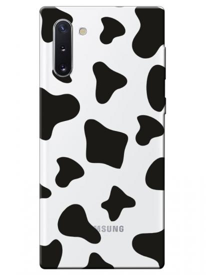 Samsung Note 10 Dalmayça Desenli Şeffaf Telefon Kılıfı