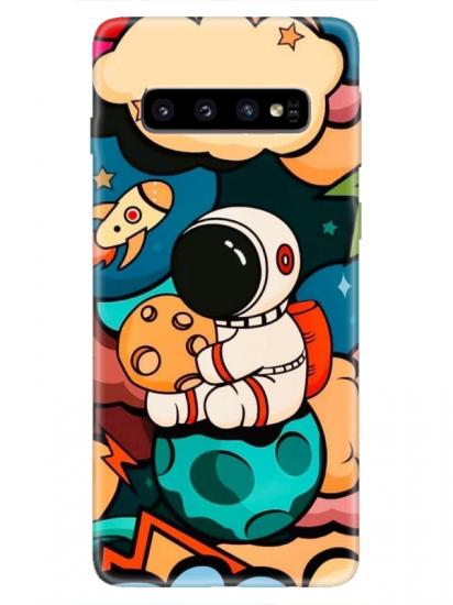 Samsung S10 Astronot Telefon Kılıfı