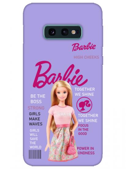 Samsung S10e Barbie Lila Telefon Kılıfı