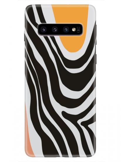 Samsung S10 Plus Zebra Desen Telefon Kılıfı