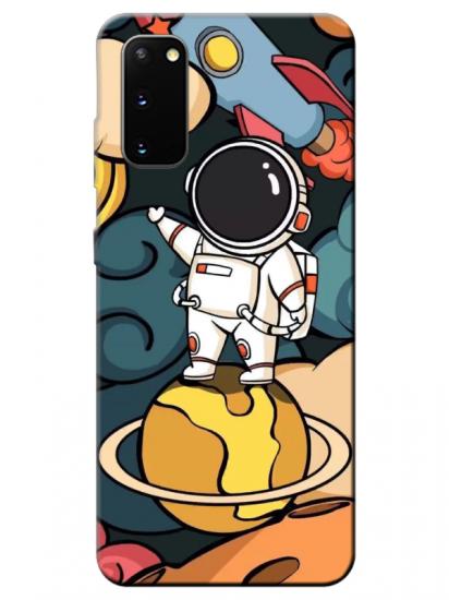 Samsung S20 Astronot Telefon Kılıfı