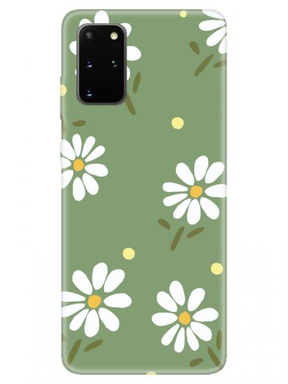 Samsung S20 Plus Papatya Yeşil Telefon Kılıfı