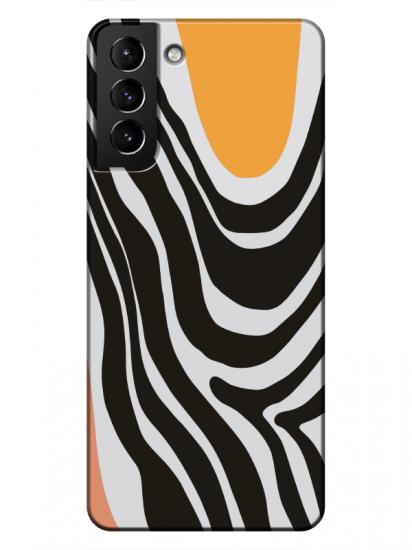 Samsung S21 Zebra Desen Telefon Kılıfı