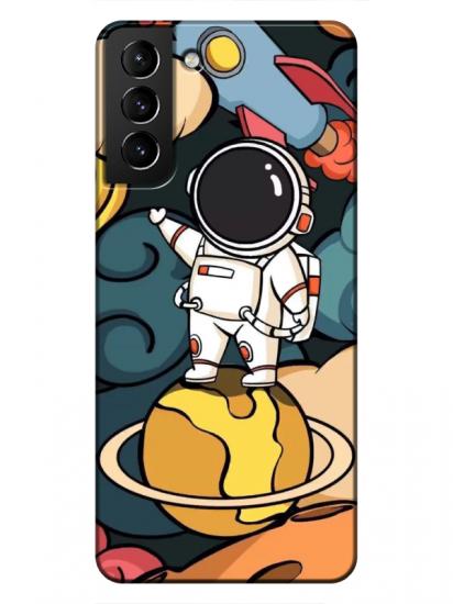 Samsung S21 Astronot Telefon Kılıfı