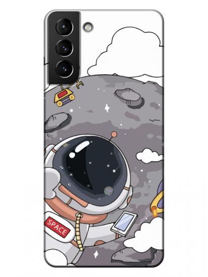 Samsung S21 Astronot Telefon Kılıfı