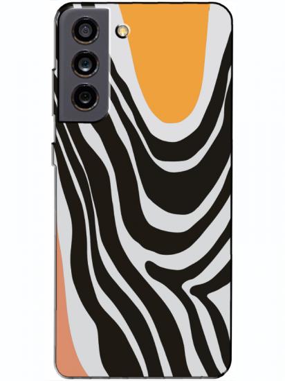 Samsung S21 FE Zebra Desen Telefon Kılıfı
