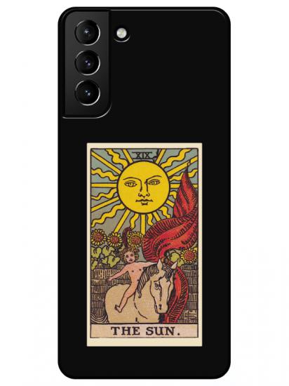 Samsung S21 Plus The Sun Siyah Telefon Kılıfı