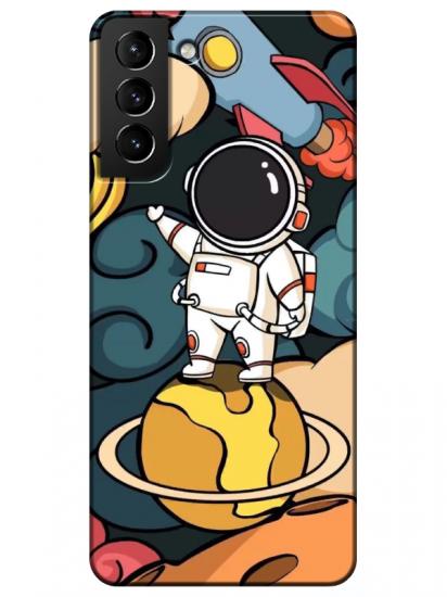 Samsung S21 Plus Astronot Telefon Kılıfı